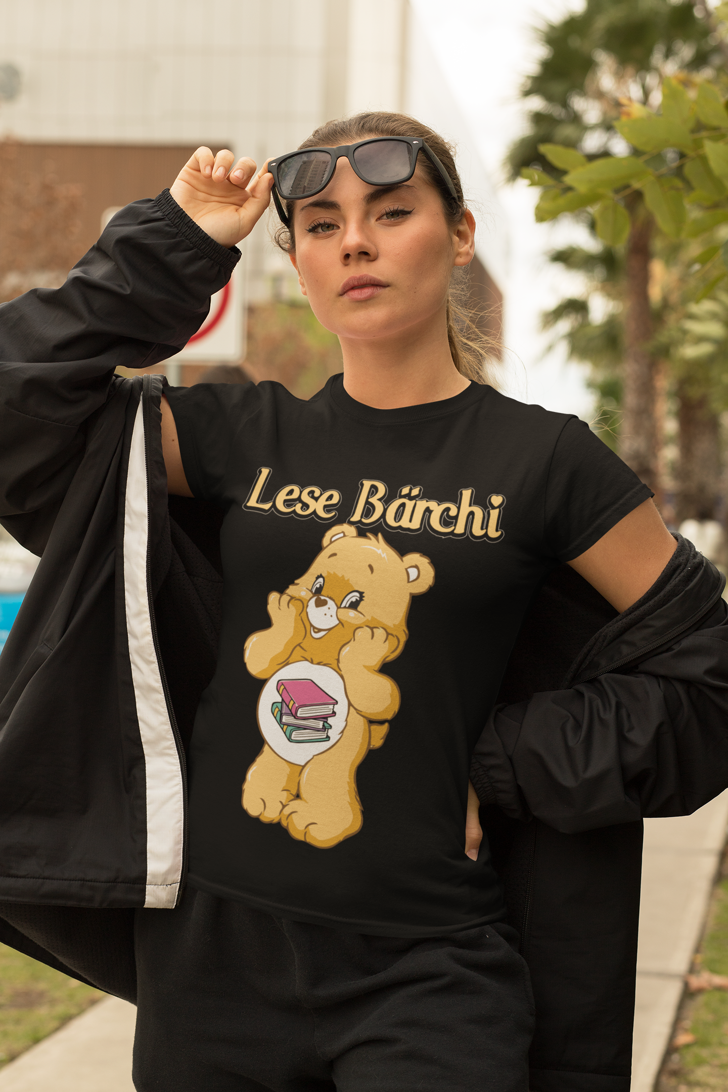 Lese Bärchi - Glücksbärchi - Damenshirt