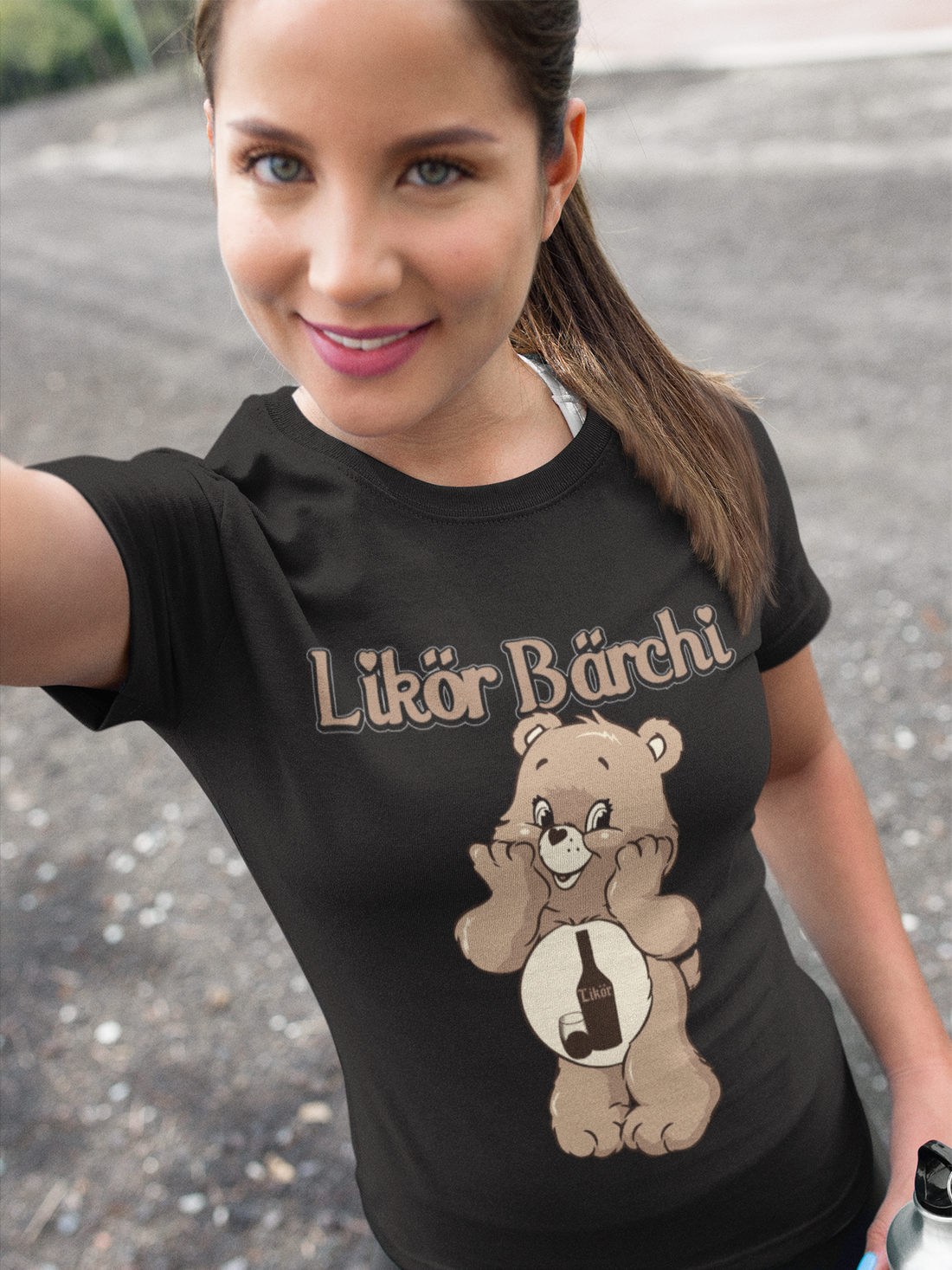 Likör Bärchi - Glücksbärchi - Damen Premium Bio T-Shirt
