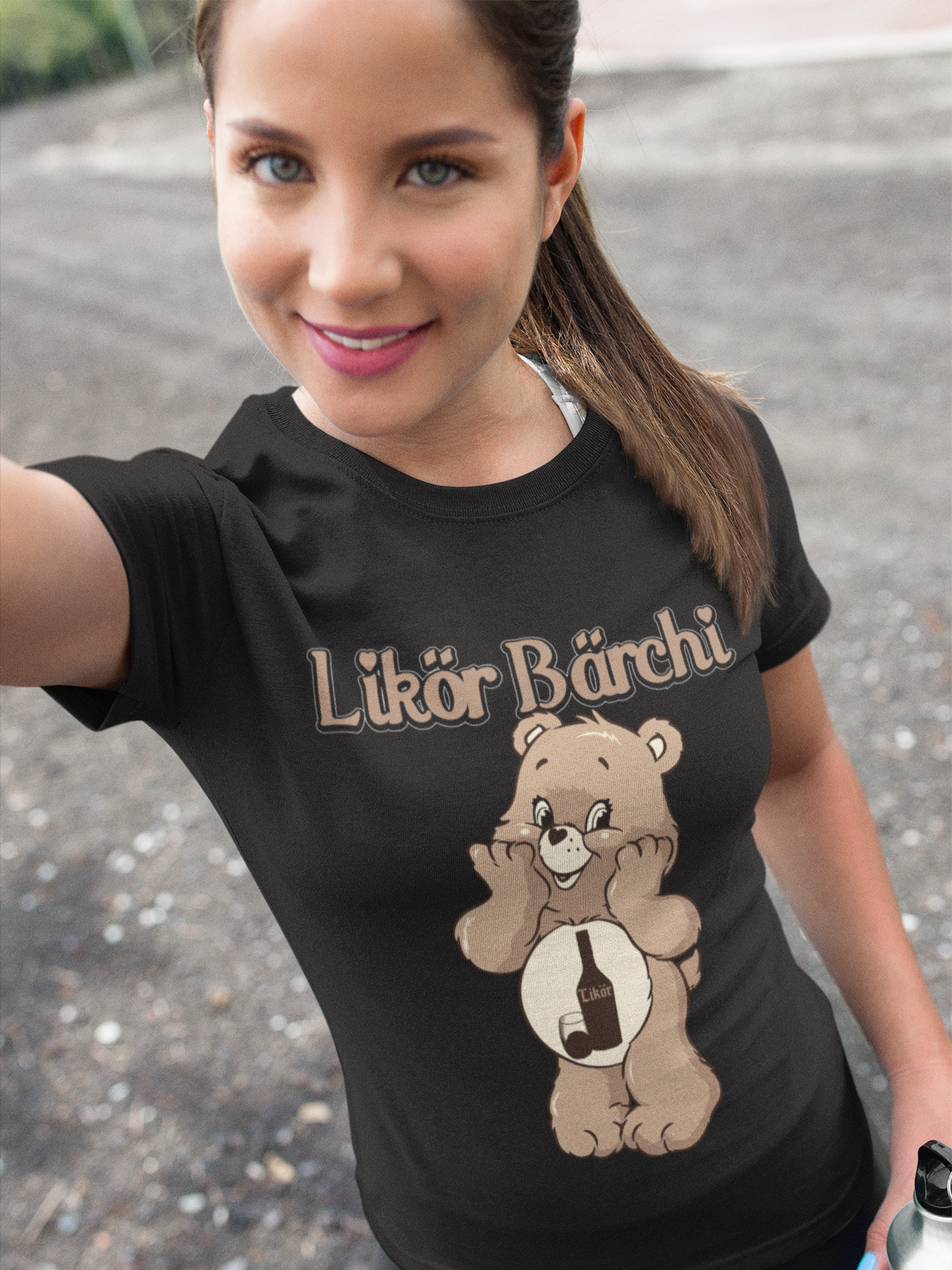 Likör Bärchi - Glücksbärchi - Damen Premium Bio T-Shirt