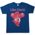Lillet Bärchi Glücksbärchi Herren Shirt in Royal Blau