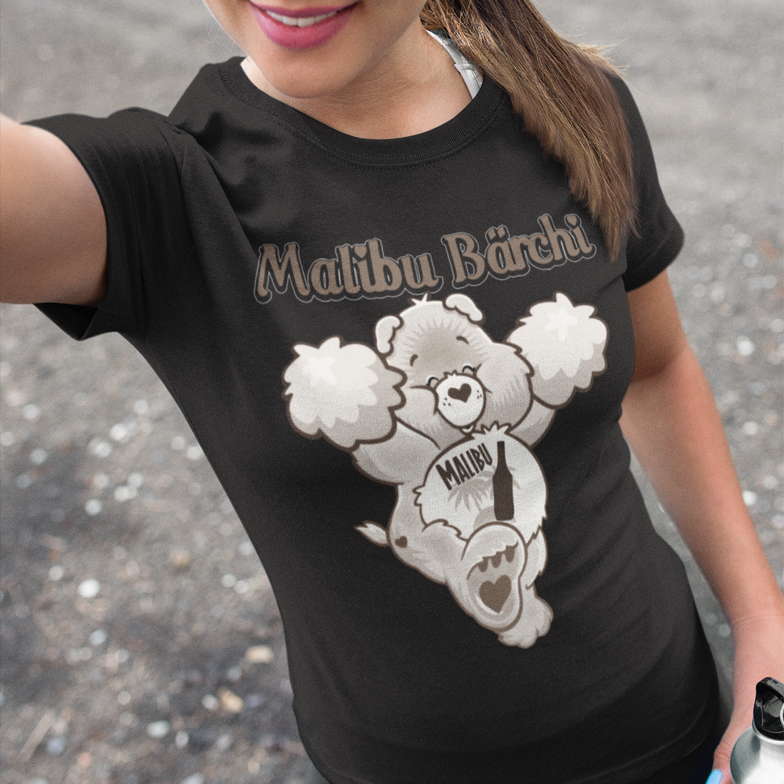 Malibu Bärchi - Glücksbärchi - Damen Premium Bio T-Shirt