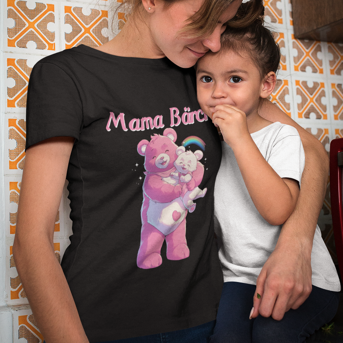 Mama Bärchi - Glücksbärchi - Damenshirt