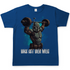 Mandalorianer Gym Herren Shirt in Royal Blau