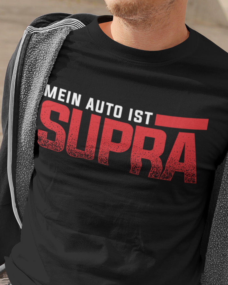 Tuning Shirt – Mein Auto ist Supra – JDM Szene Geschenk Herren
