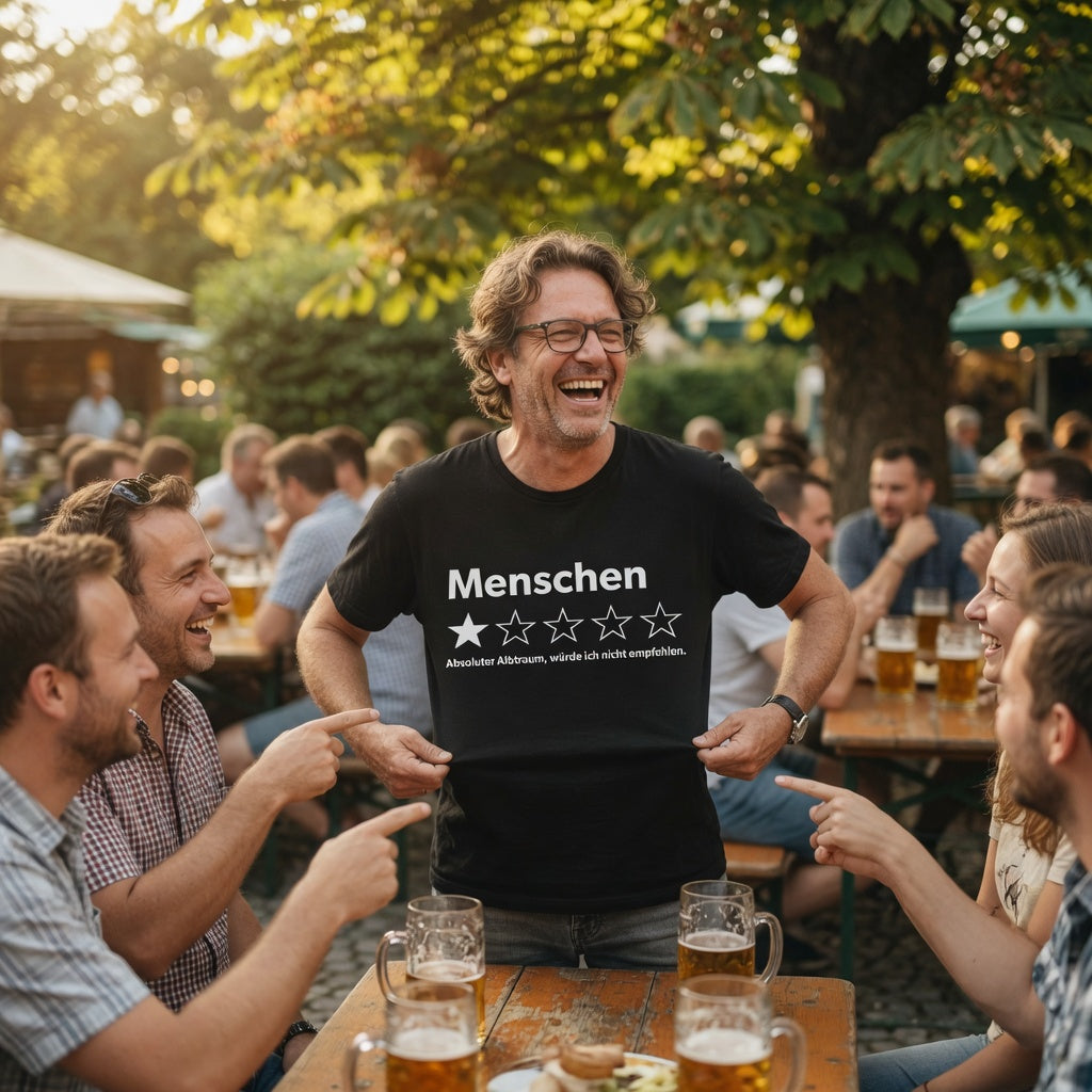 Menschen absoluter Albtraum würde ich nicht empfehlen - Herren T-Shirt