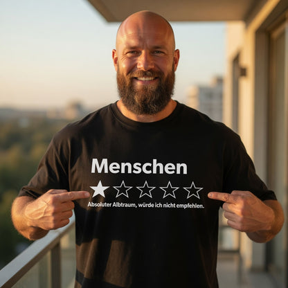 Menschen absoluter Albtraum würde ich nicht empfehlen - Jack and Jones Oversize T-Shirt