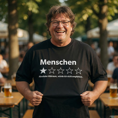Menschen absoluter Albtraum würde ich nicht empfehlen - Jack and Jones Oversize T-Shirt