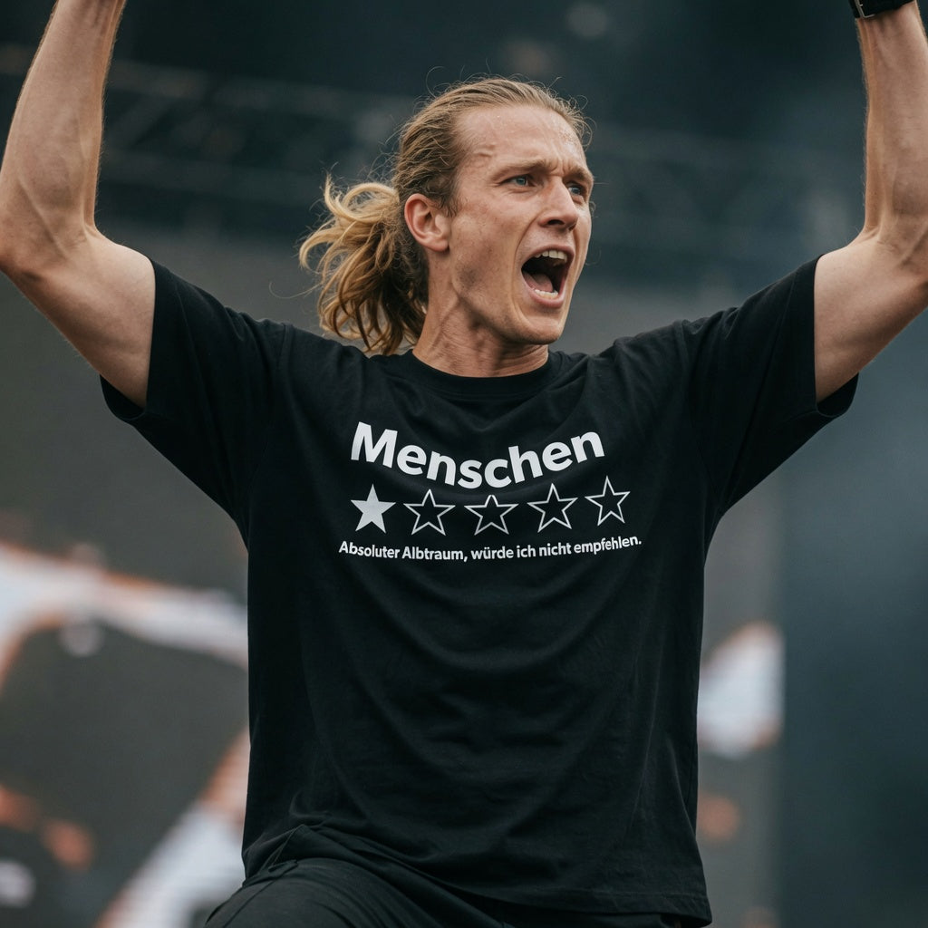 Menschen absoluter Albtraum würde ich nicht empfehlen - Jack and Jones Oversize T-Shirt