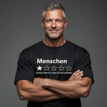 Menschen absoluter Albtraum würde ich nicht empfehlen - Jack and Jones Oversize T-Shirt