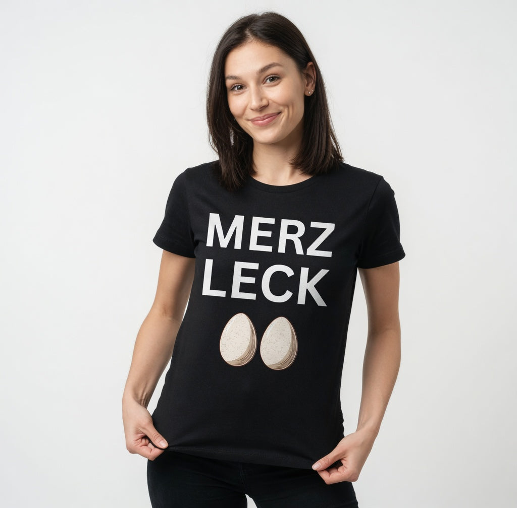 Merz leck Eier - Damen Premium Bio T-Shirt