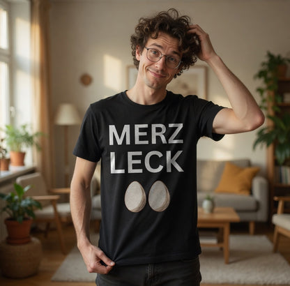 Merz leck Eier - Herren T-Shirt