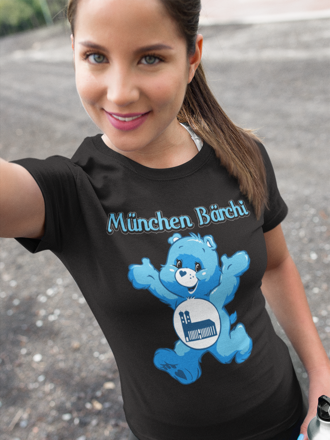 München Bärchi Glücksbärchi - Damen Premium Bio T-Shirt