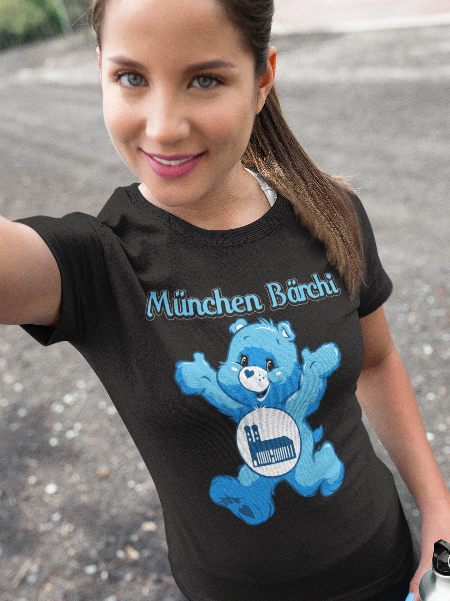 München Bärchi Glücksbärchi - Damen Premium Bio T-Shirt