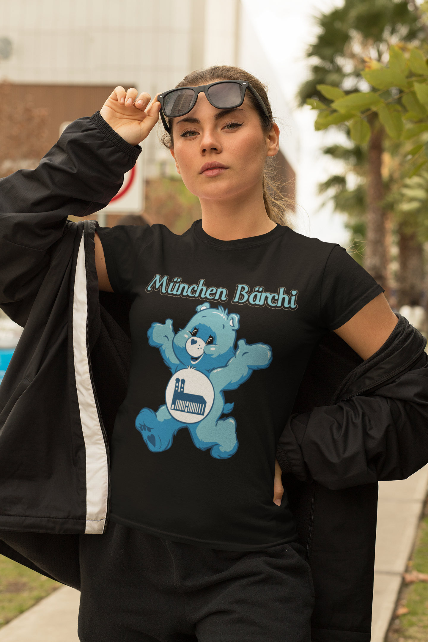 München Bärchi Glücksbärchi - Damen Premium Bio T-Shirt