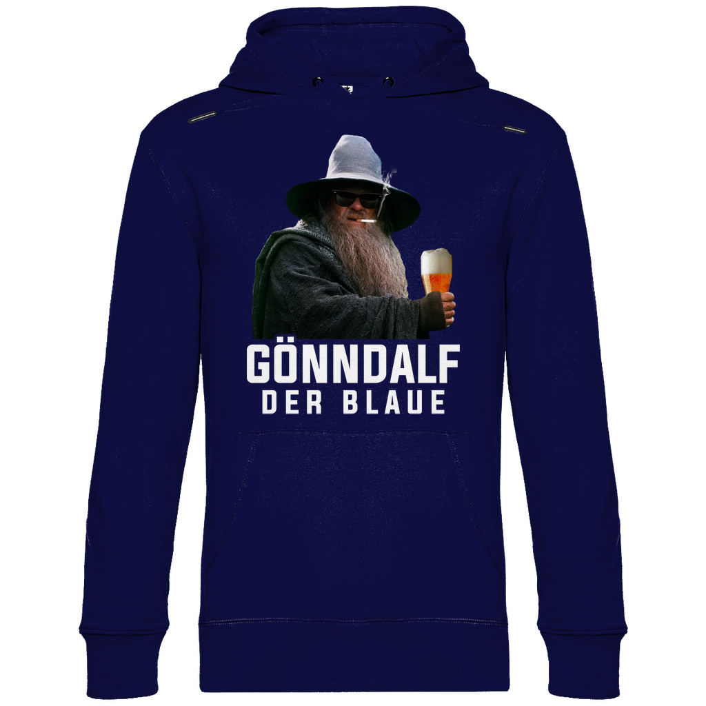 Gönndalf´s Rückkehr - Beidseitiger Druck - Unisex Hoodie Navy Blue