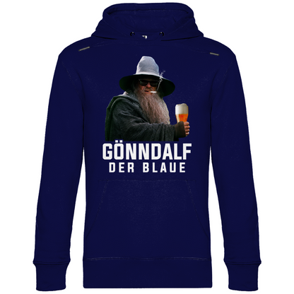 Gönndalf´s Rückkehr - Beidseitiger Druck - Unisex Hoodie Navy Blue