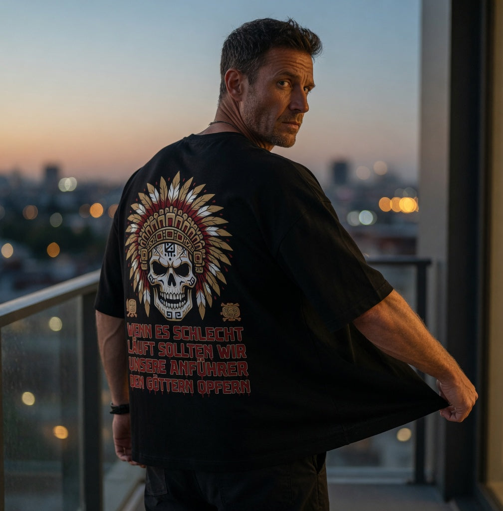 Wenn es schlecht läuft sollten wir unsere Anführer opfern - Jack and Jones Oversize T-Shirt