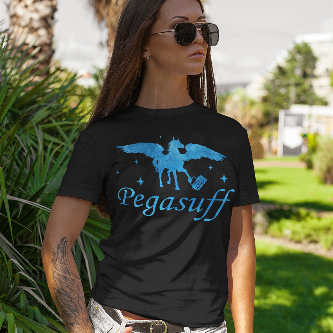 Pegasuff - Prinzessin Aquarell - Damenshirt