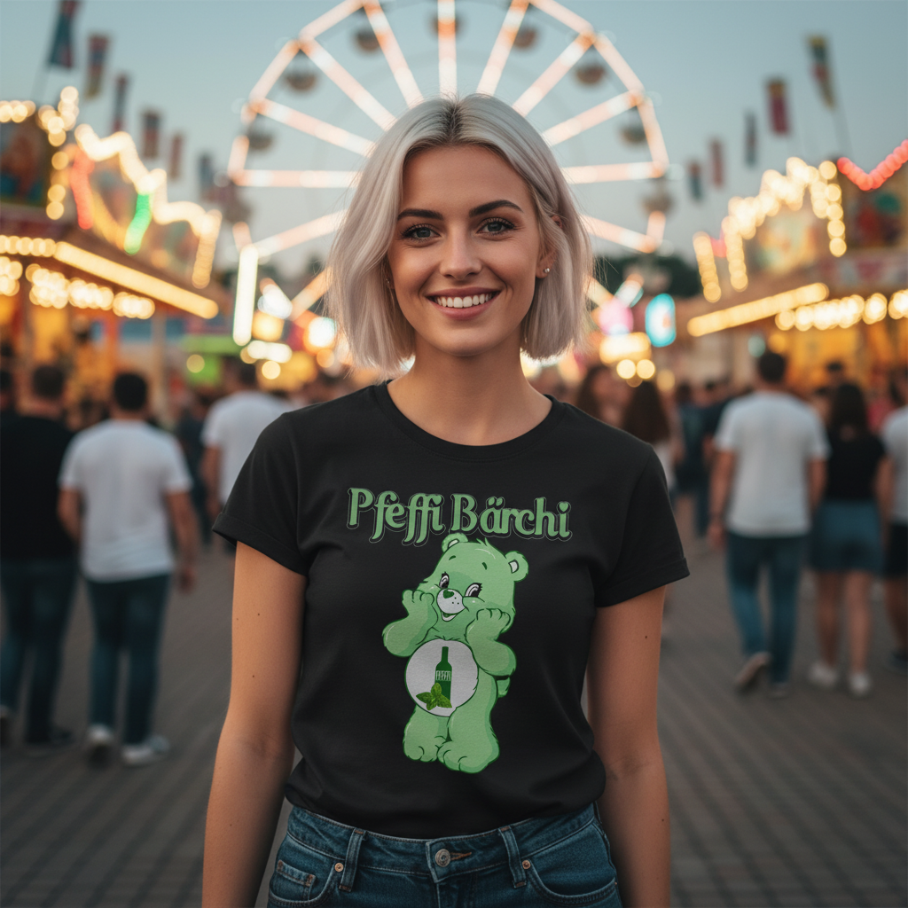 Pfeffi Bärchi - Glücksbärchi - Damen Premium Bio T-Shirt