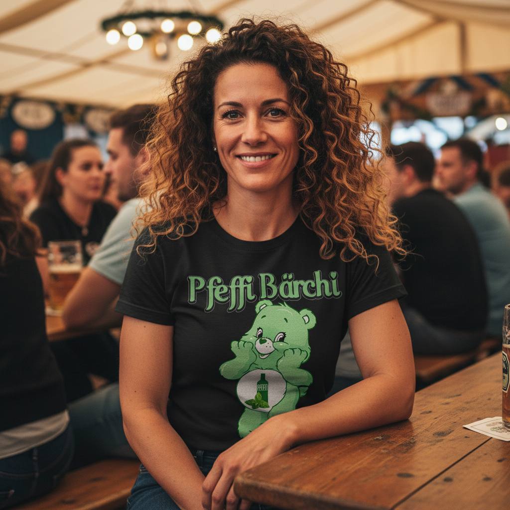 Pfeffi Bärchi - Glücksbärchi - Damen Premium Bio T-Shirt