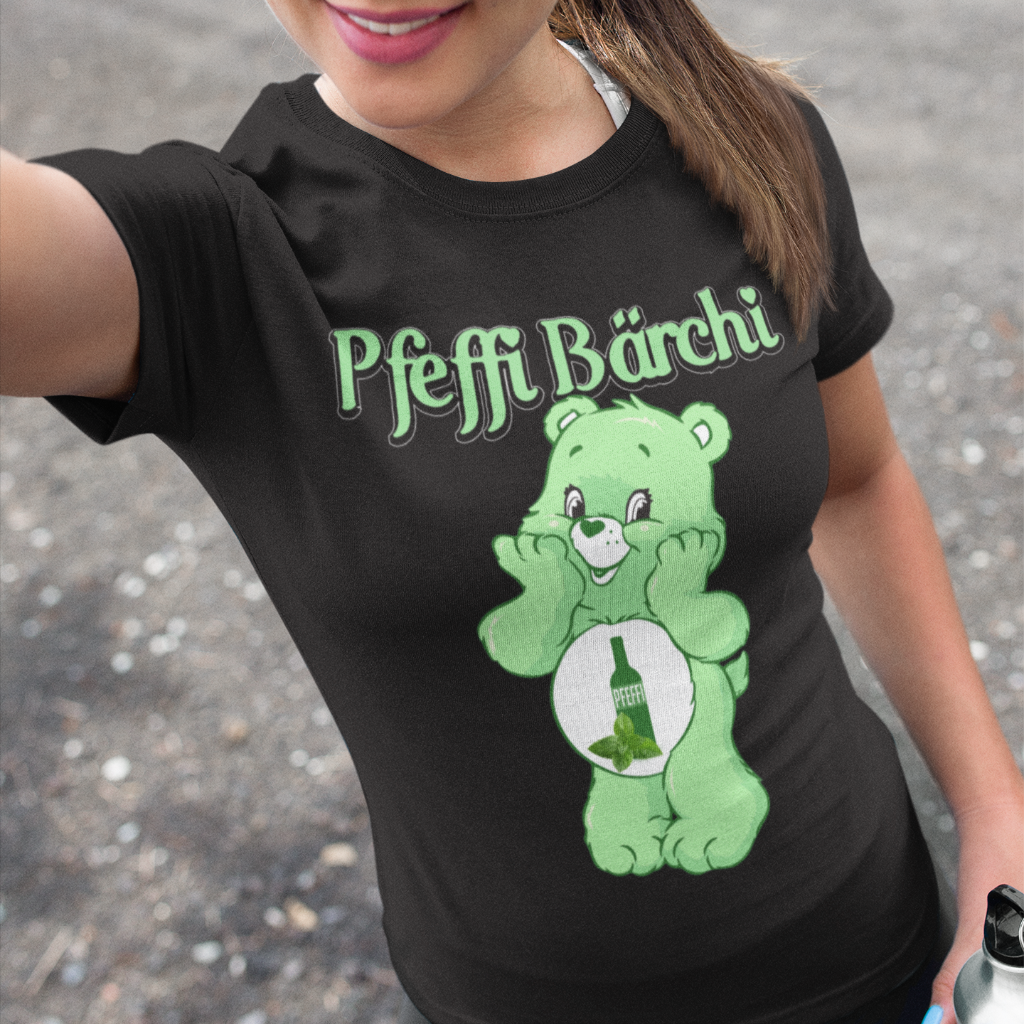 Pfeffi Bärchi - Glücksbärchi - Damen Premium Bio T-Shirt