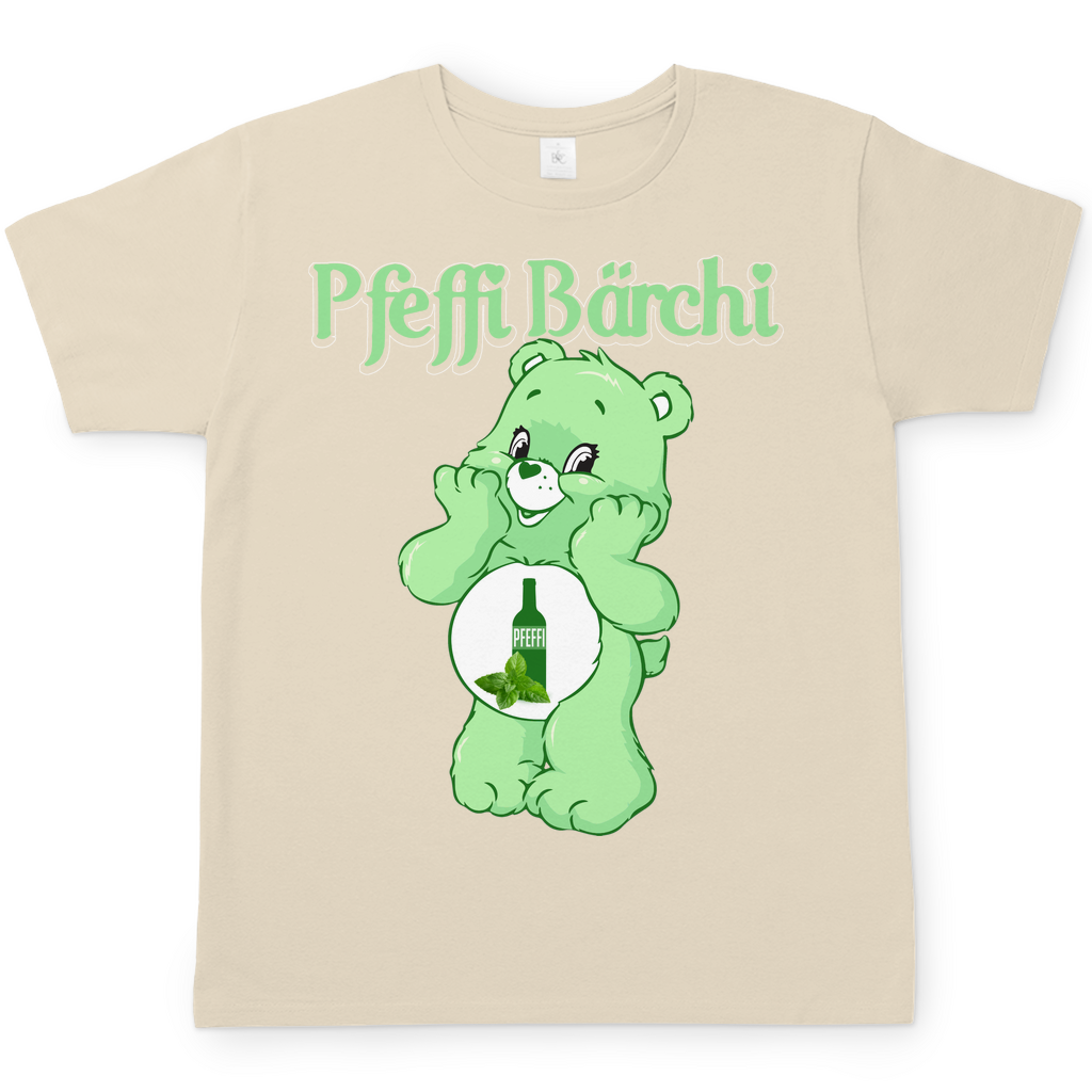 Pfeffi Bärchi - Glücksbärchi - Herren Shirt Sand