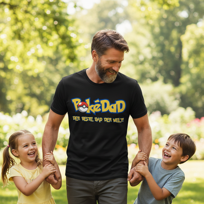 Pokedad der beste Dad der Welt! - Herren Premium Bio T-Shirt