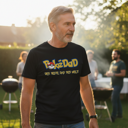 Pokedad der beste Dad der Welt! - Herren T-Shirt