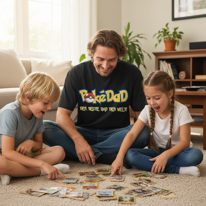 Pokedad der beste Dad der Welt! - Jack and Jones Oversize T-Shirt