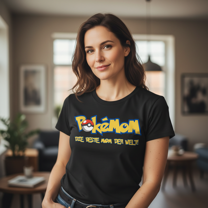Pokemom die beste Mom der Welt! - Damen Premium Bio T-Shirt