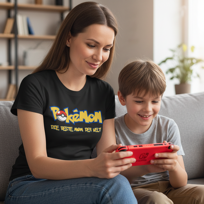 Pokemom die beste Mom der Welt! - Damen Premium Bio T-Shirt