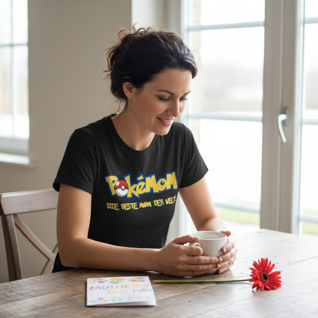 Pokemom die beste Mom der Welt! - Damen Premium Bio T-Shirt