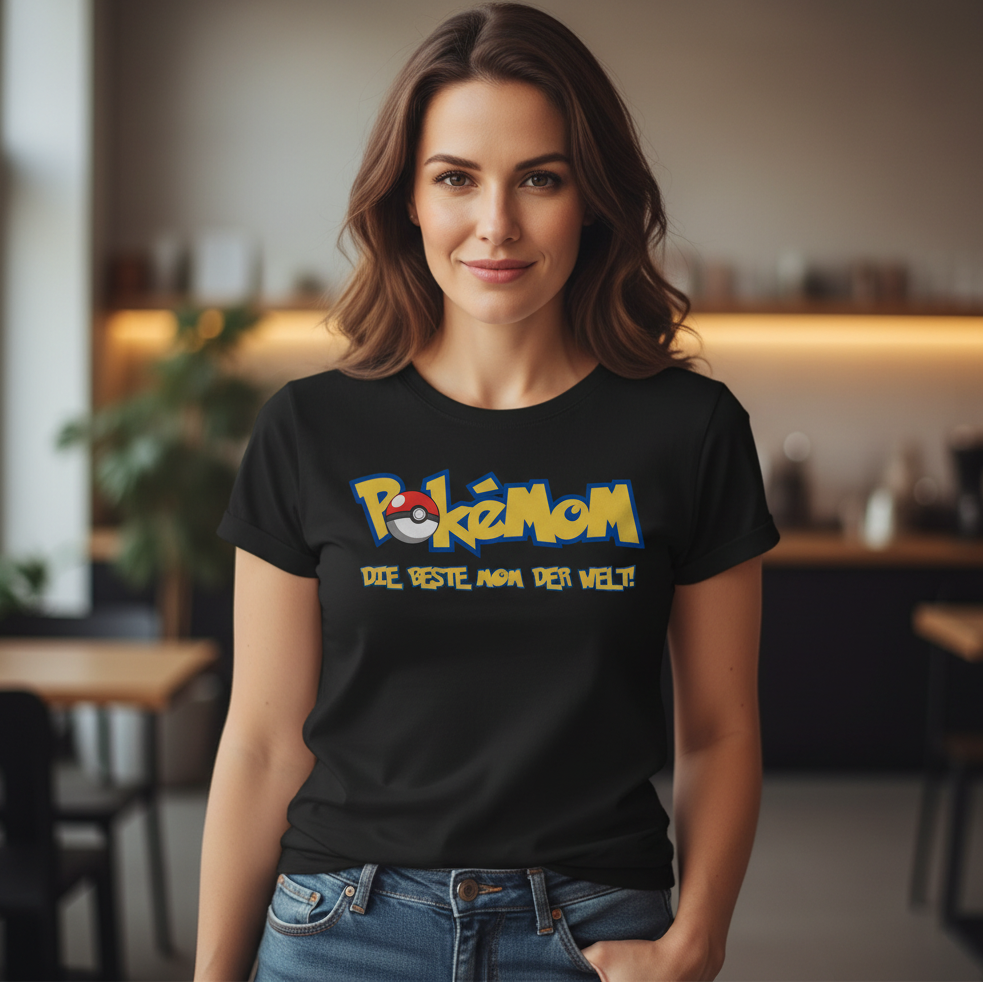 Pokemom die beste Mom der Welt! - Damen T-Shirt