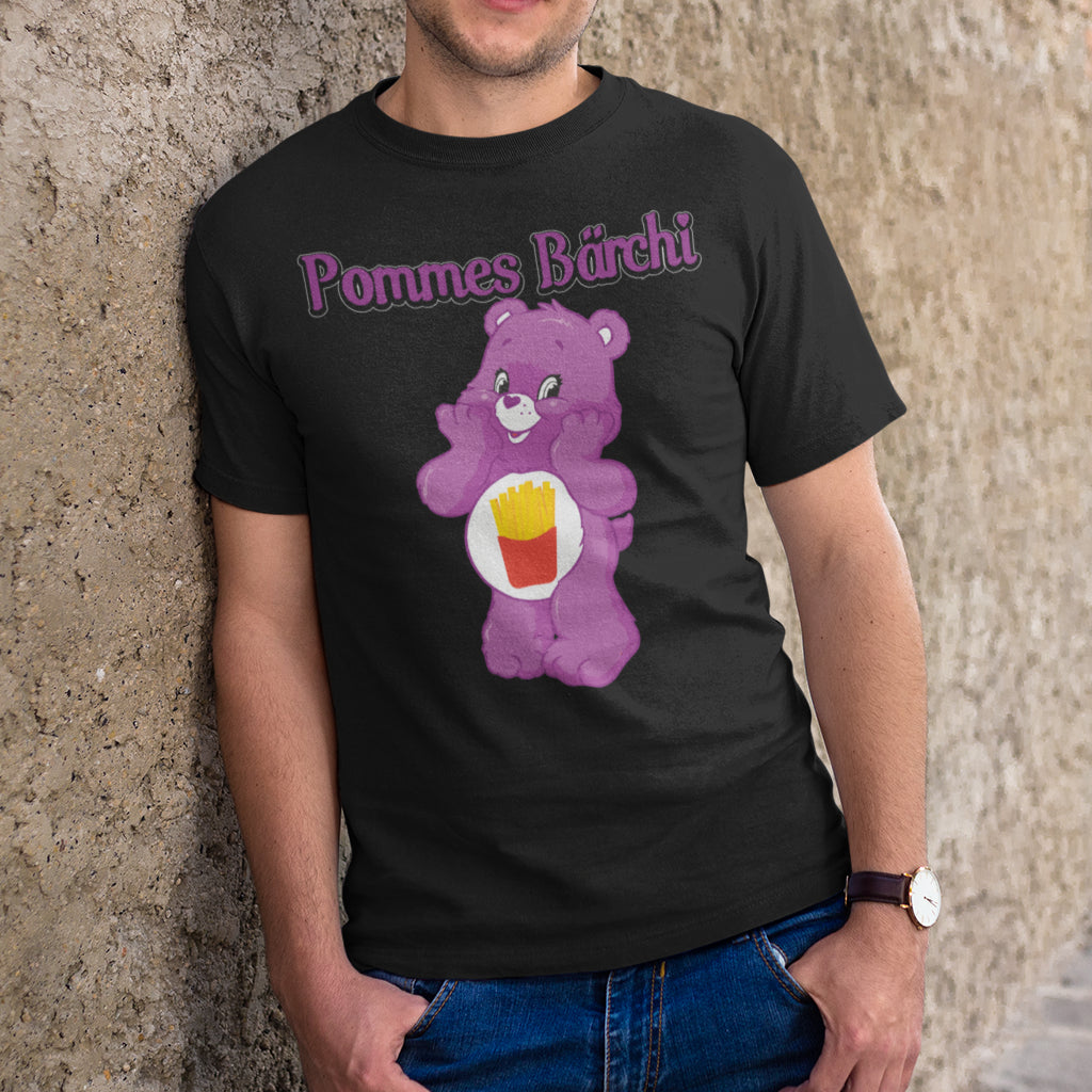 Pommes Bärchi - Glücksbärchi - Herren Shirt