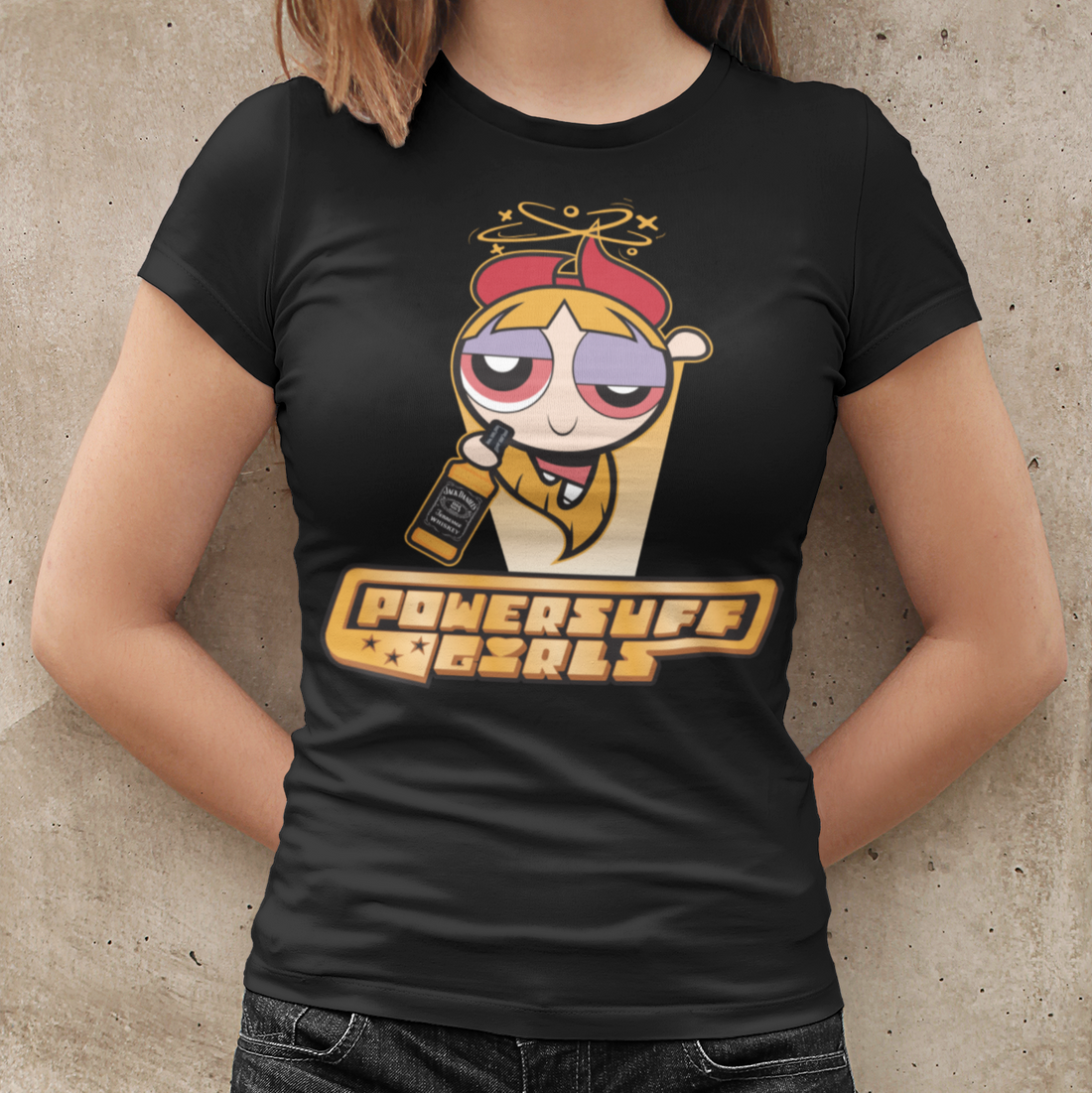 Blossom Powersuff Powerpuff Girls - Damen Premium Bio T-Shirt