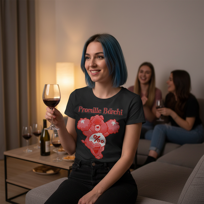 Promille Bärchi - Glücksbärchi - Damen Premium Bio T-Shirt