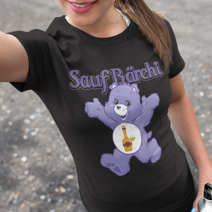 Sauf Bärchi - Glücksbärchi - Damen Premium Bio T-Shirt