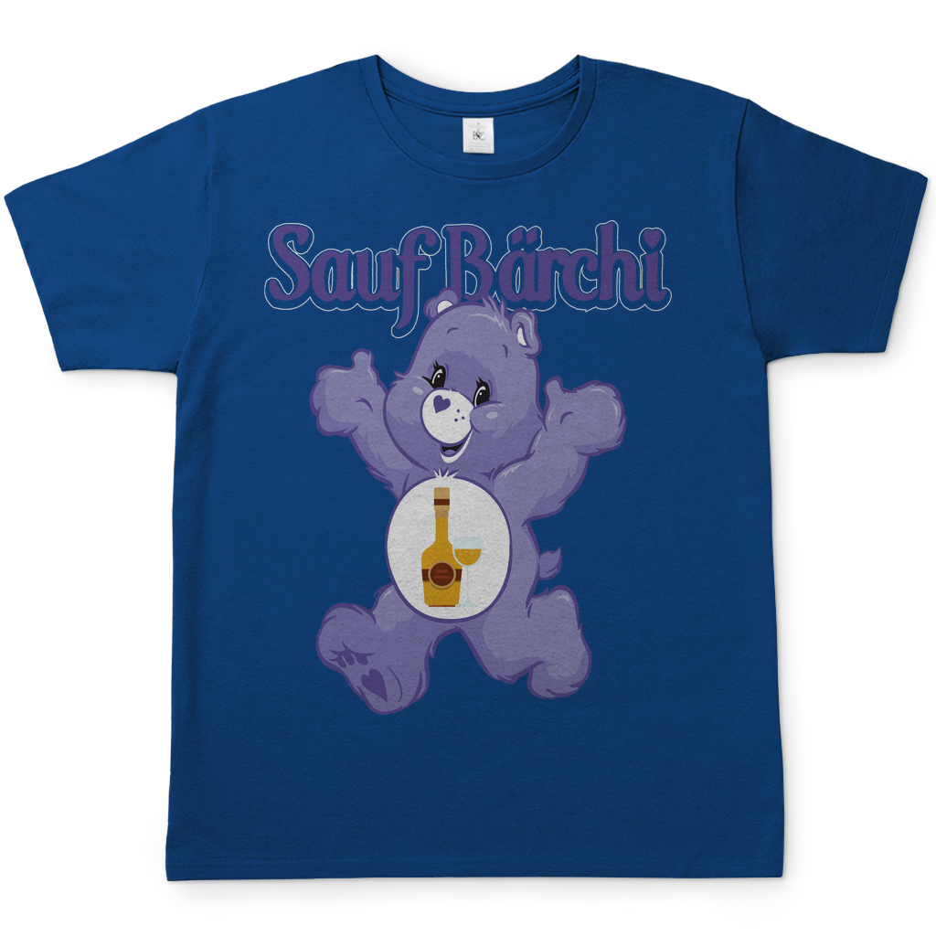 Sauf Bärchi - Glücksbärchi - Herren Shirt Royal Blue