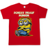 Scheiss drauf Minion - Herren Shirt Rot