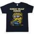 Scheiss drauf Minion - Herren Shirt navy blau