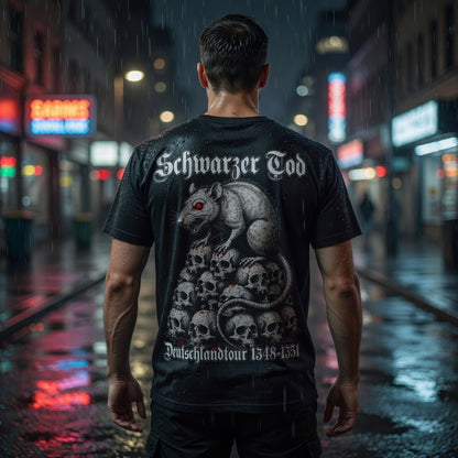 Schwarzer Tod Deutschlandtour 1348-1351 - Herren T-Shirt
