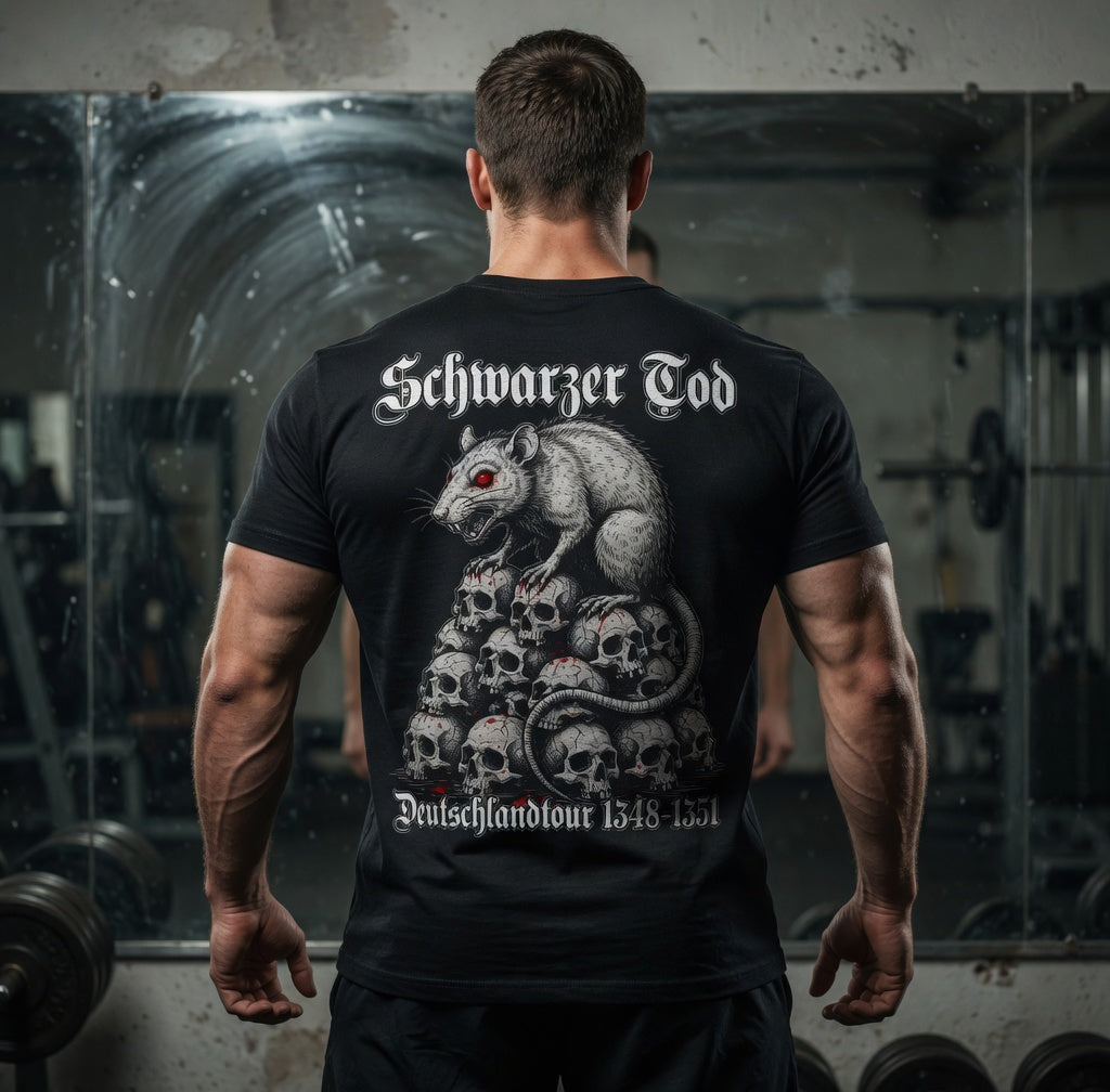 Schwarzer Tod Deutschlandtour 1348-1351 - Herren T-Shirt