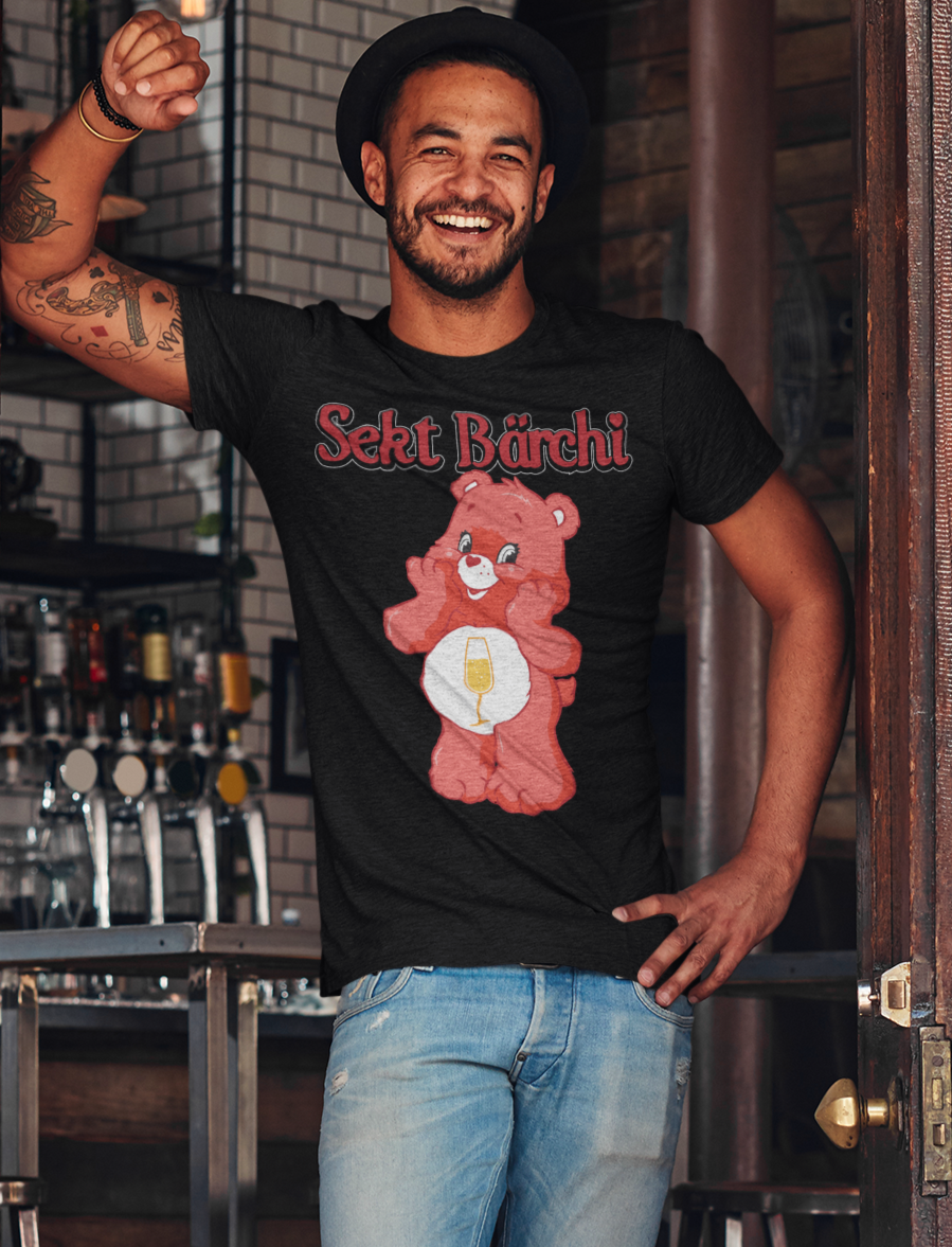 Sekt Bärchi Glücksbärchi - Herren Premium Bio T-Shirt