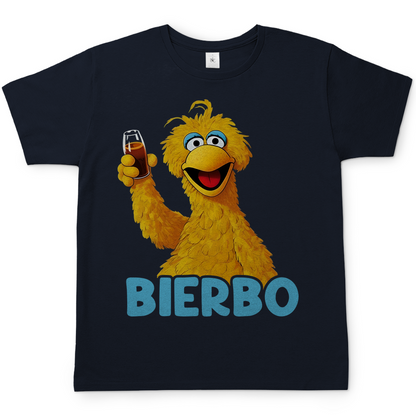 Sesamstrasse Bibo Bierbo Herren Shirt in navy blau