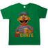 Sesamstrasse Ernie Biernie Herren Shirt in Kelly Grün