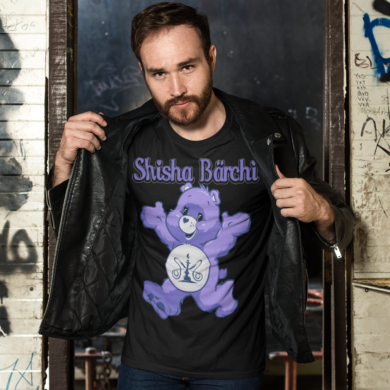 Shisha Bärchi - Glücksbärchi - Herren Shirt