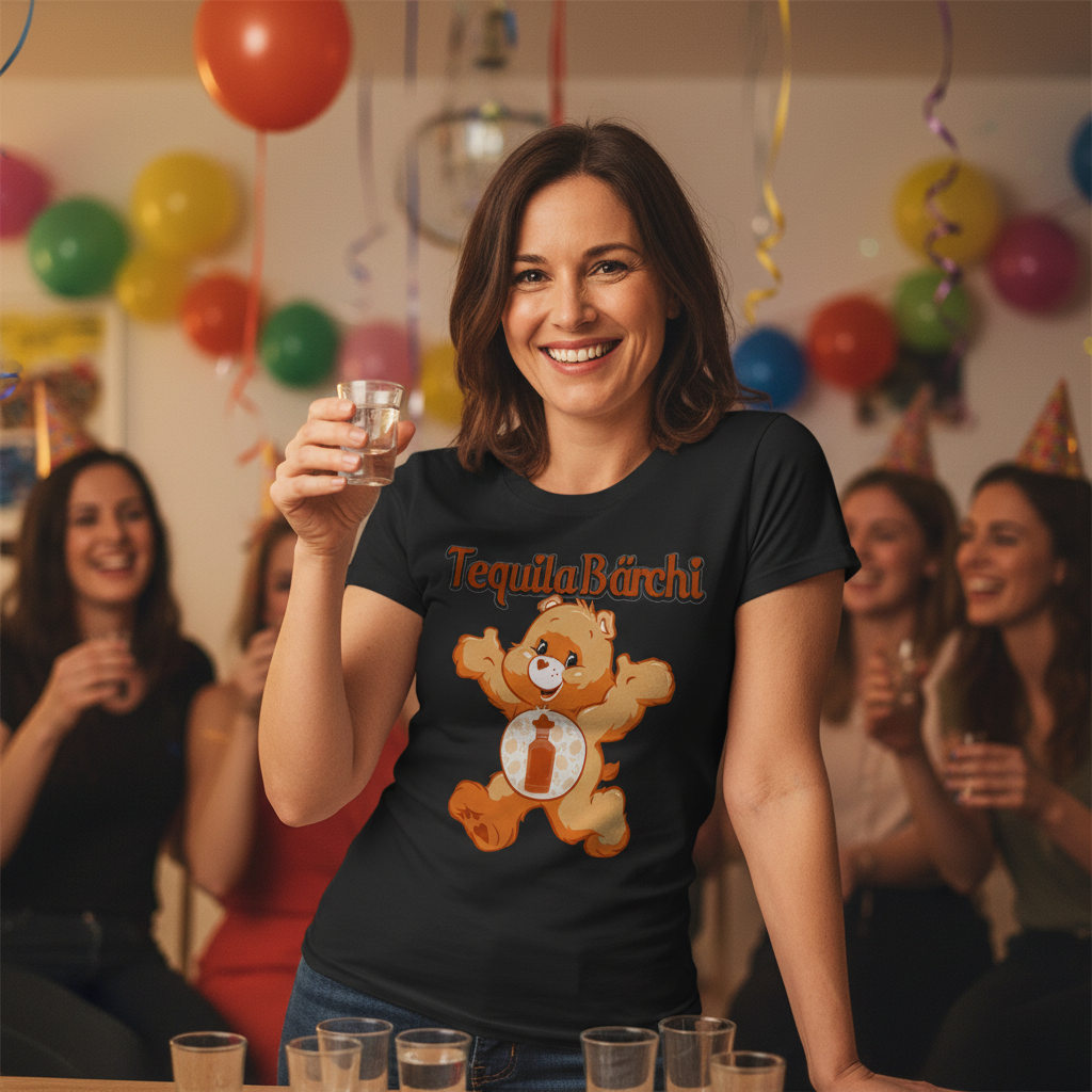Tequila Bärchi - Glücksbärchi - Damen Premium Bio T-Shirt
