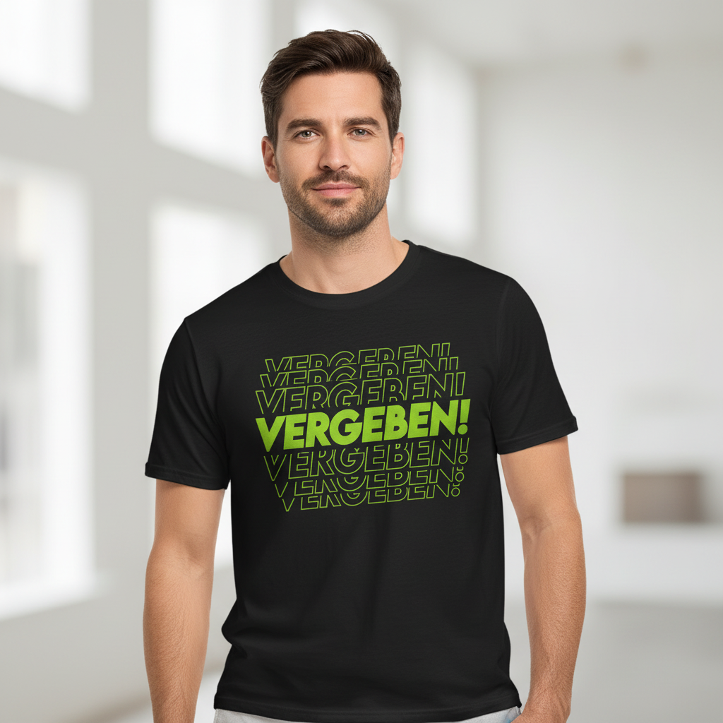VERGEBEN! - Herren T-Shirt