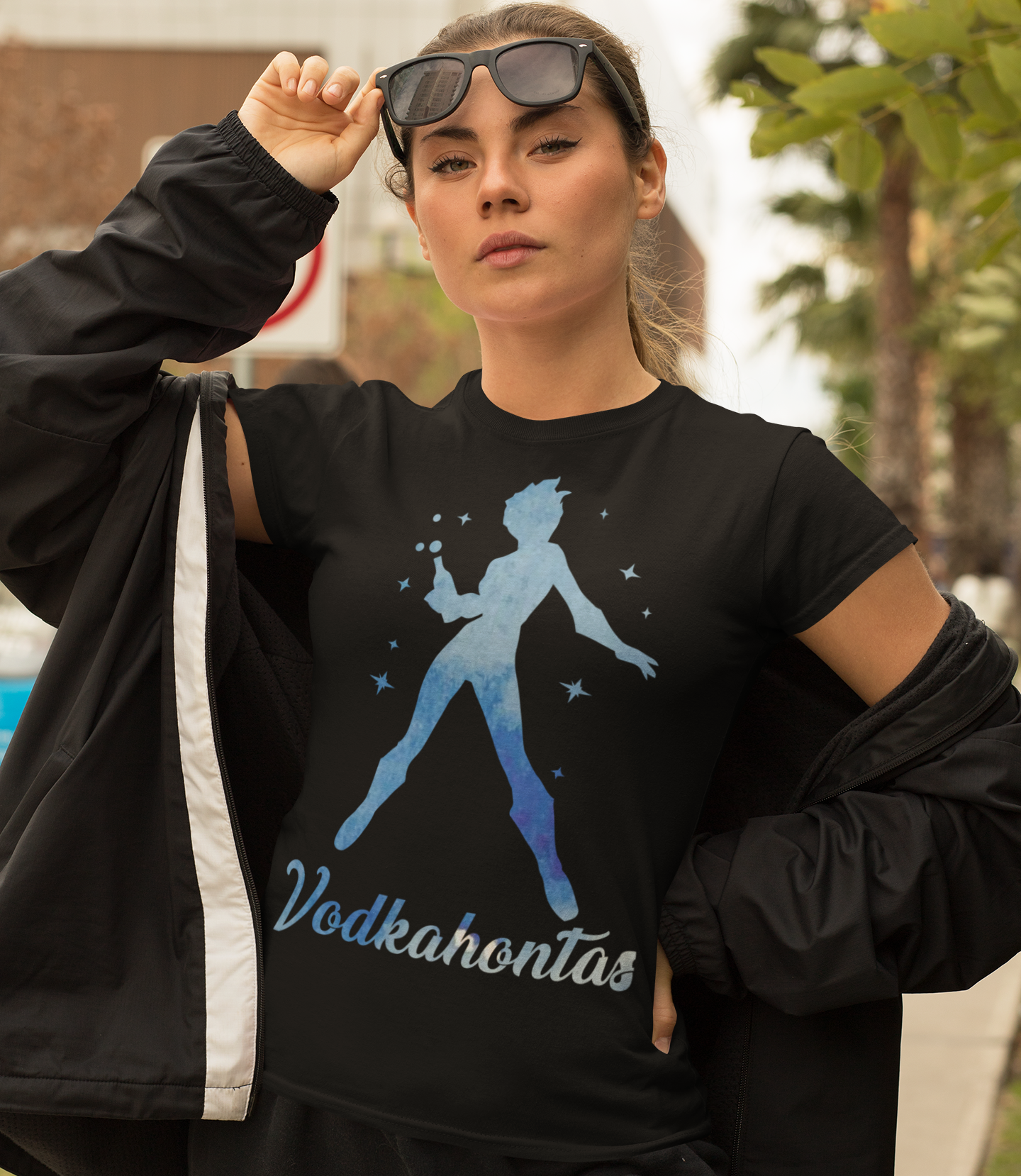 Vodkahontas - Prinzessin Aquarell - Damenshirt