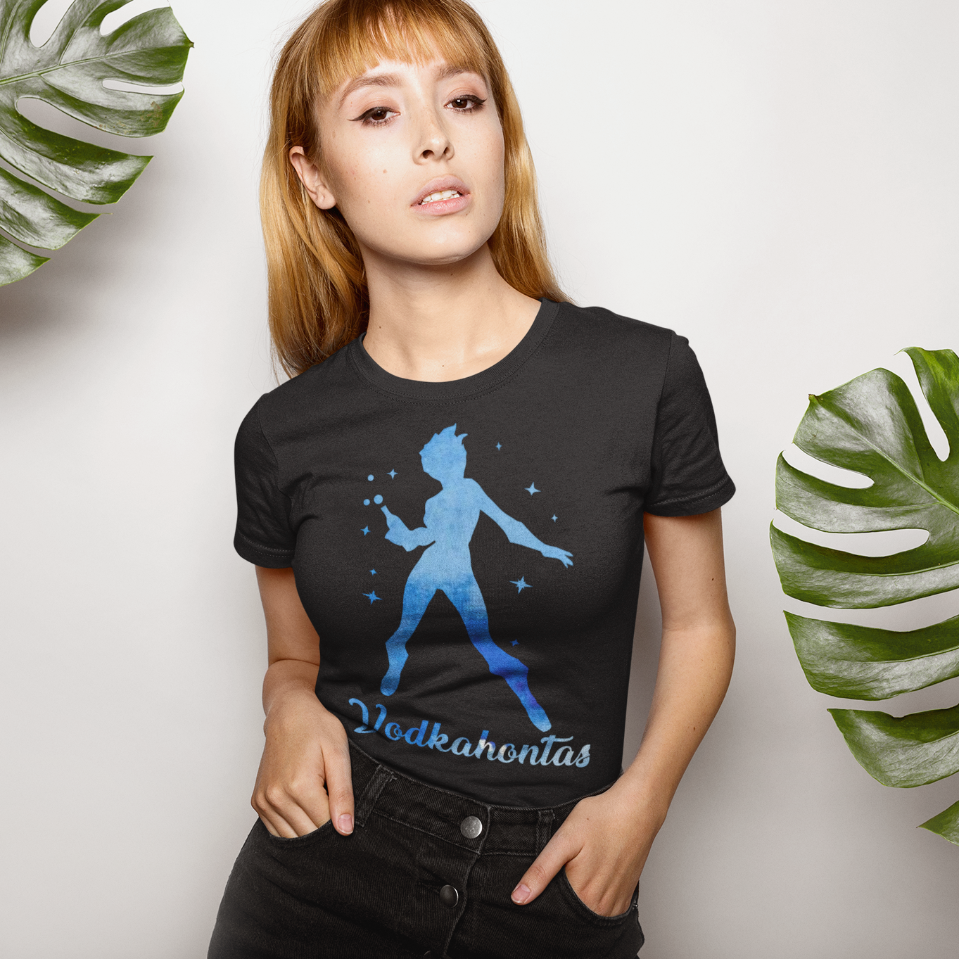 Vodkahontas - Prinzessin Aquarell - Damenshirt